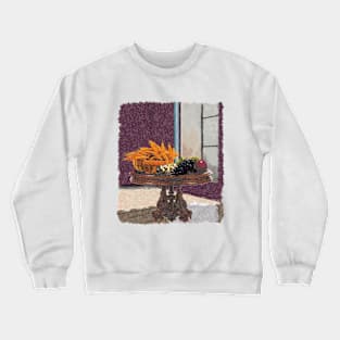 Garlic, Bread, Fruits, and Onion are Essential Crewneck Sweatshirt